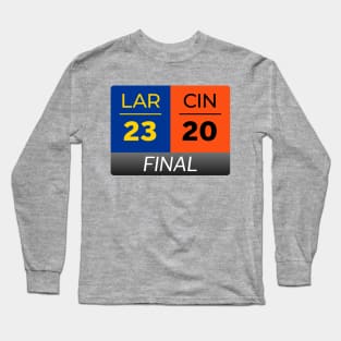 LAR 23 CIN 20 Long Sleeve T-Shirt